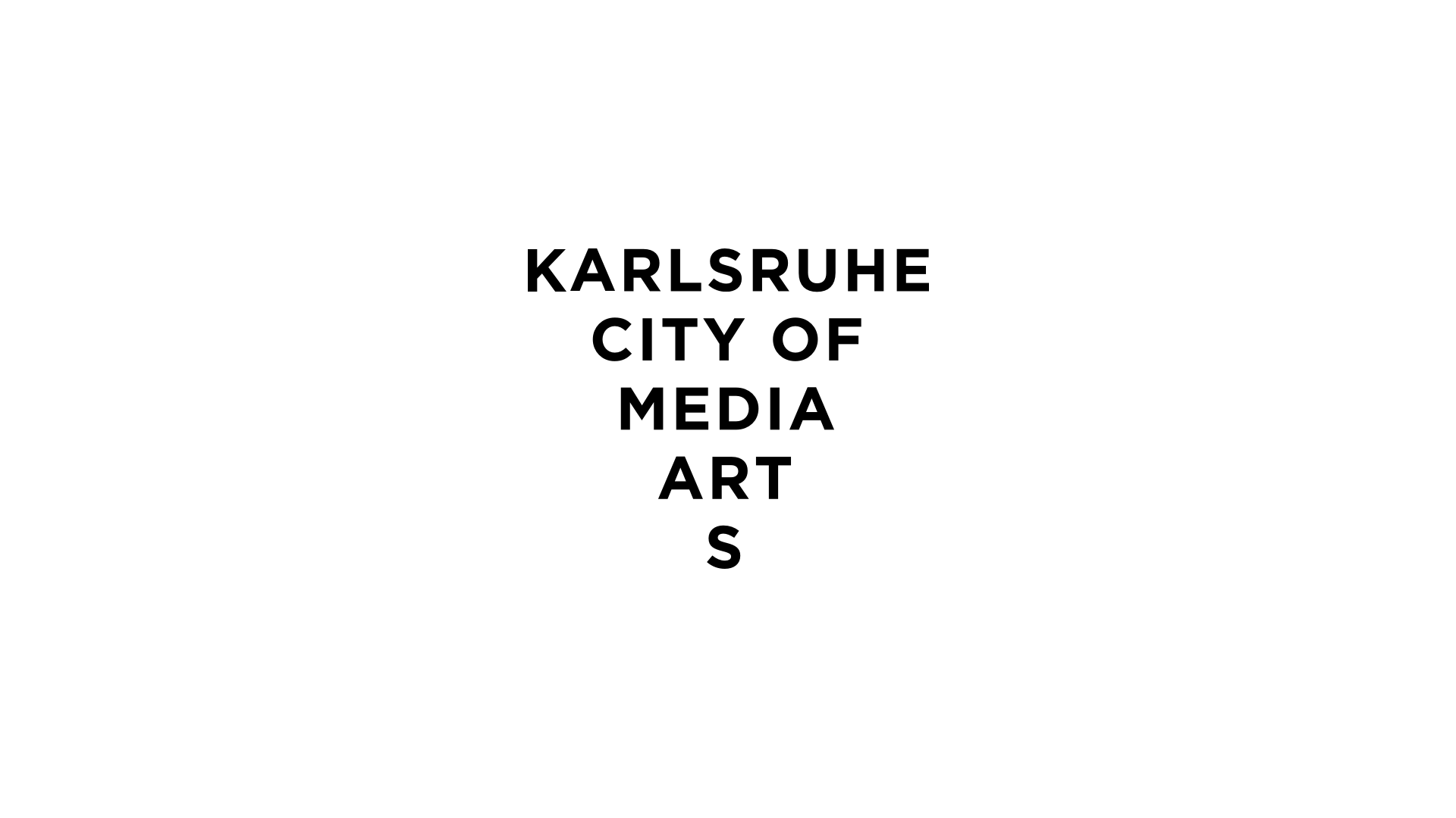 Dreiecksform für Karlsruhe City of Media Art mit Logoentwurf