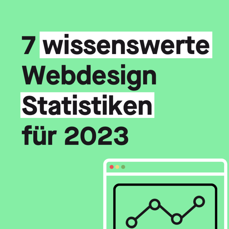 7 wissenswerte Webdesign Statistiken 2023